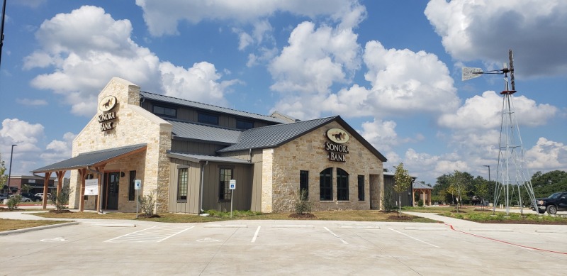 Outside view of the Wimberley branch.